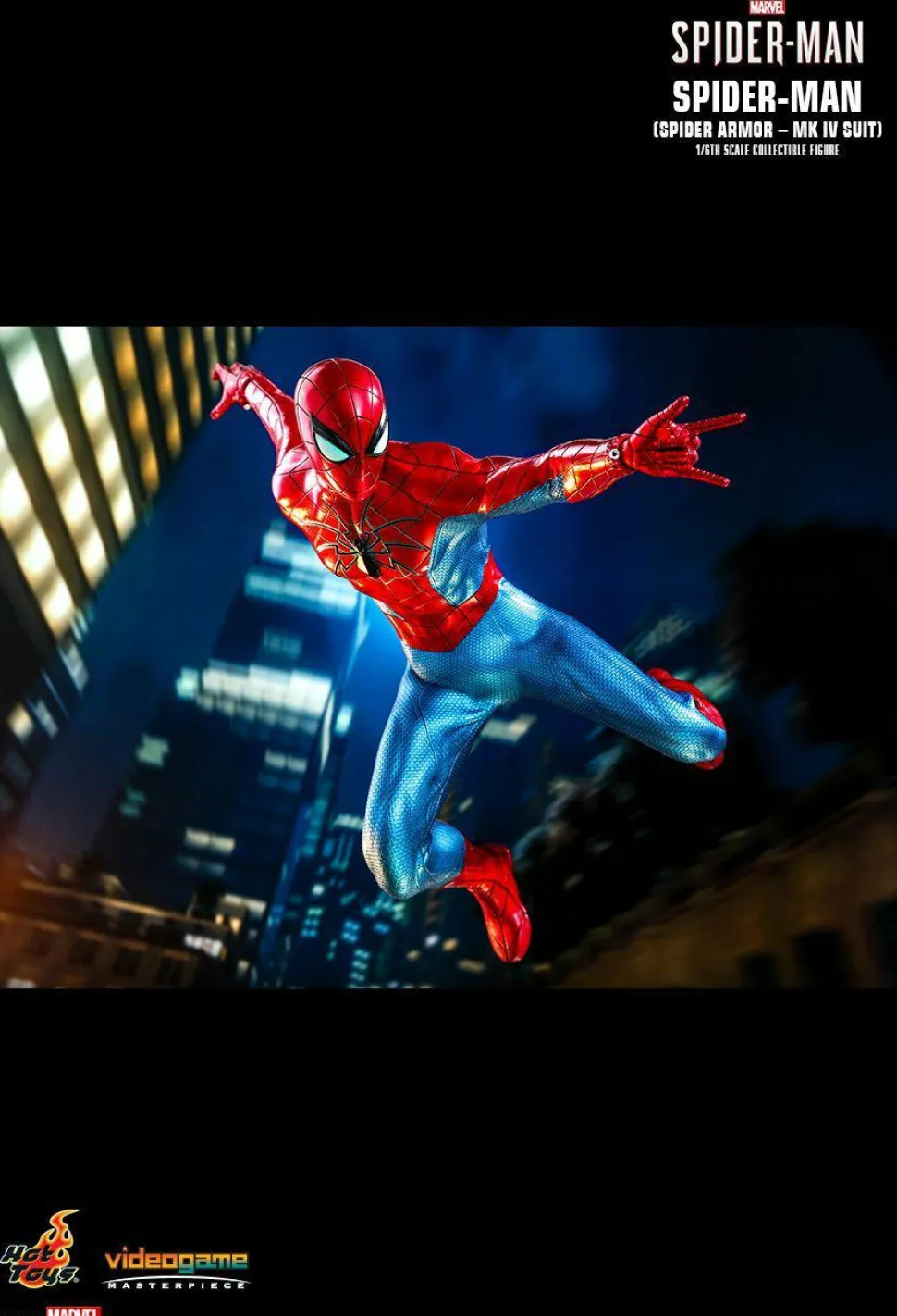 Marvel’s Spider-Man (2018) - Spider-Man MK IV Armour Suit 1/6th Scale Hot Toys Action Figure