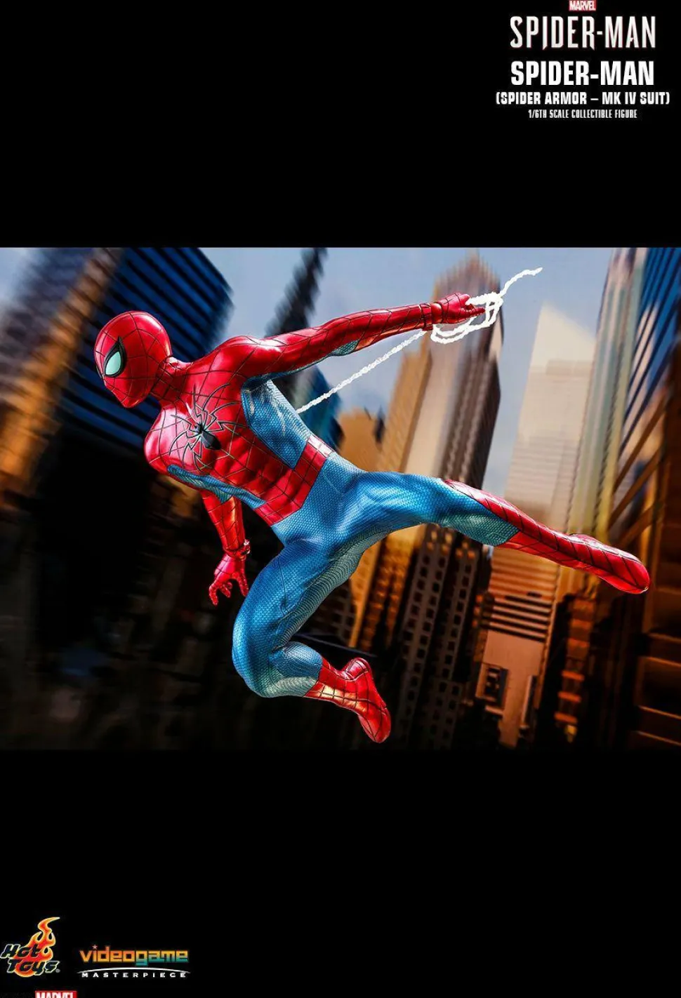Marvel’s Spider-Man (2018) - Spider-Man MK IV Armour Suit 1/6th Scale Hot Toys Action Figure