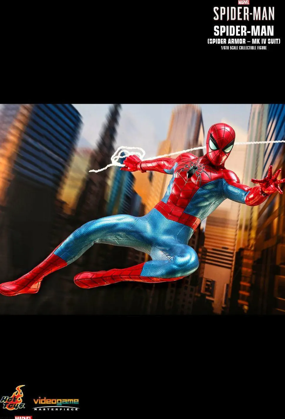 Marvel’s Spider-Man (2018) - Spider-Man MK IV Armour Suit 1/6th Scale Hot Toys Action Figure