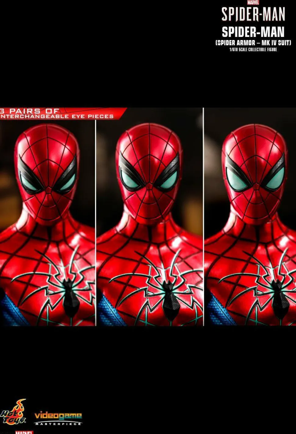 Marvel’s Spider-Man (2018) - Spider-Man MK IV Armour Suit 1/6th Scale Hot Toys Action Figure