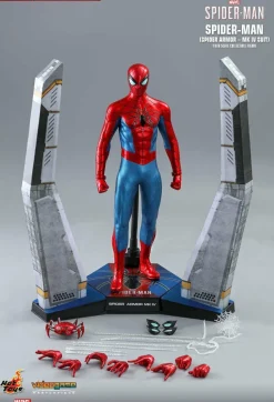 Marvel’s Spider-Man (2018) - Spider-Man MK IV Armour Suit 1/6th Scale Hot Toys Action Figure