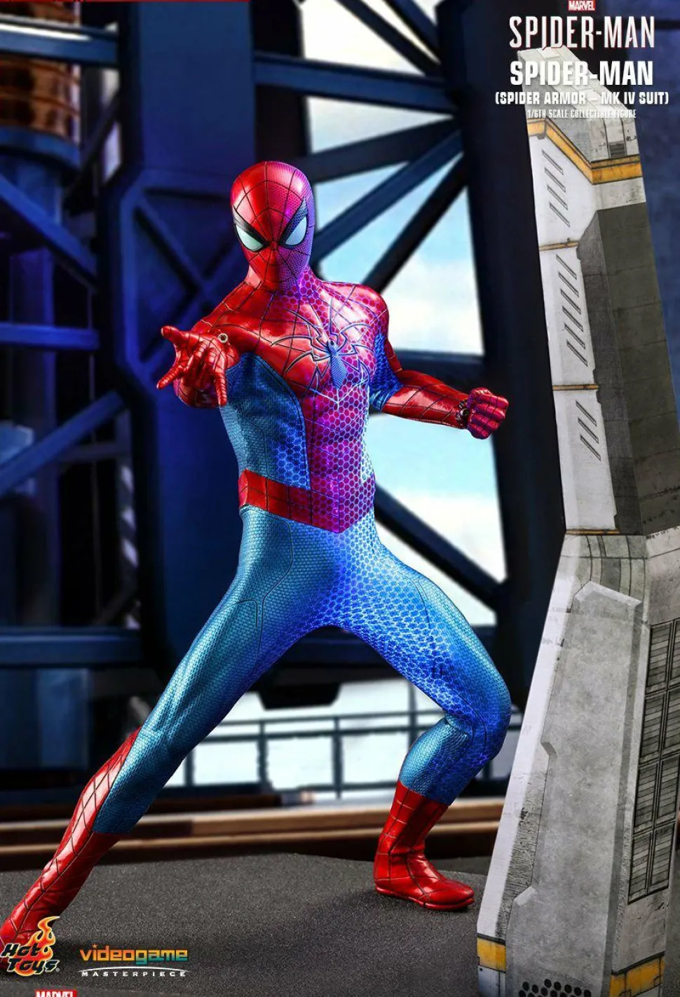 Marvel’s Spider-Man (2018) - Spider-Man MK IV Armour Suit 1/6th Scale Hot Toys Action Figure