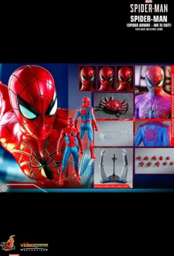 Marvel’s Spider-Man (2018) - Spider-Man MK IV Armour Suit 1/6th Scale Hot Toys Action Figure