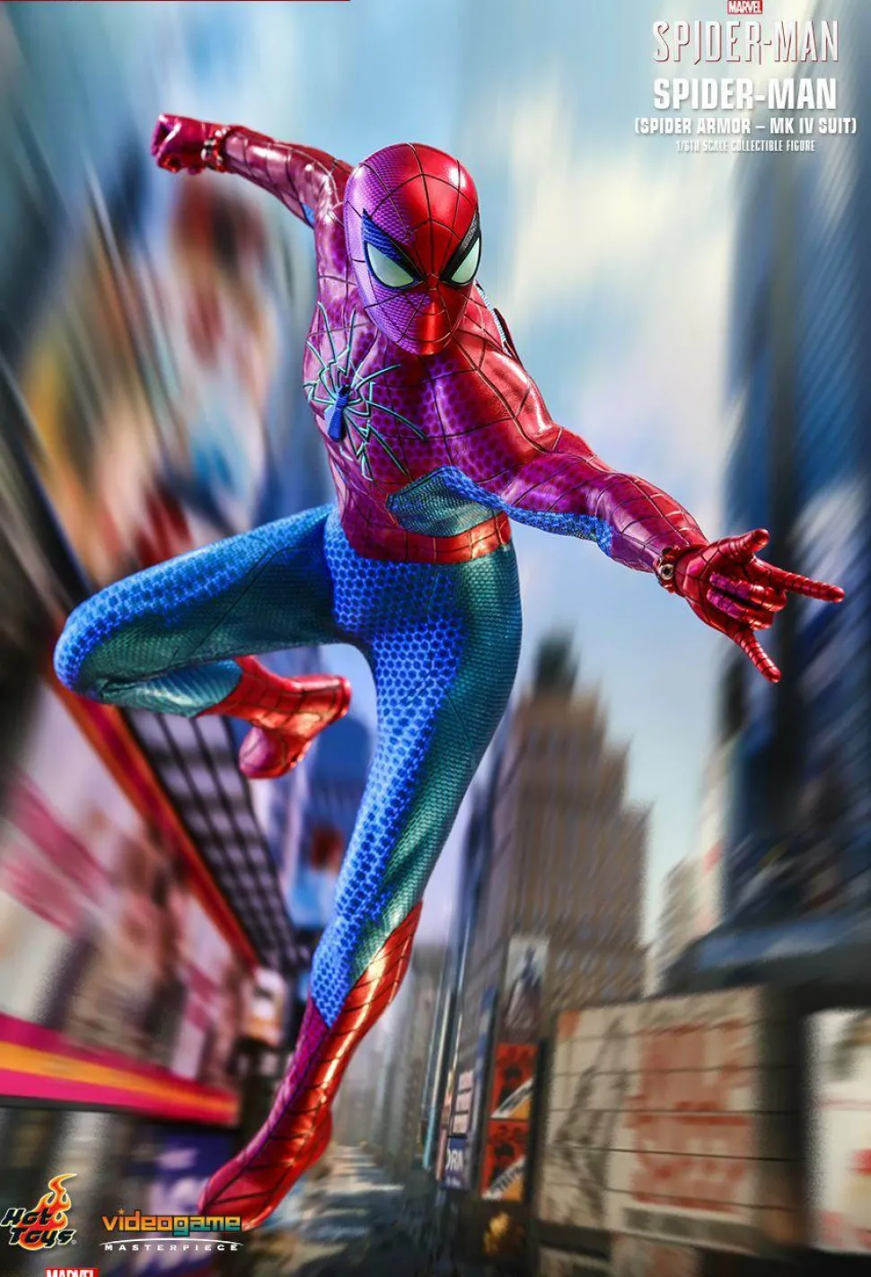 Marvel’s Spider-Man (2018) - Spider-Man MK IV Armour Suit 1/6th Scale Hot Toys Action Figure