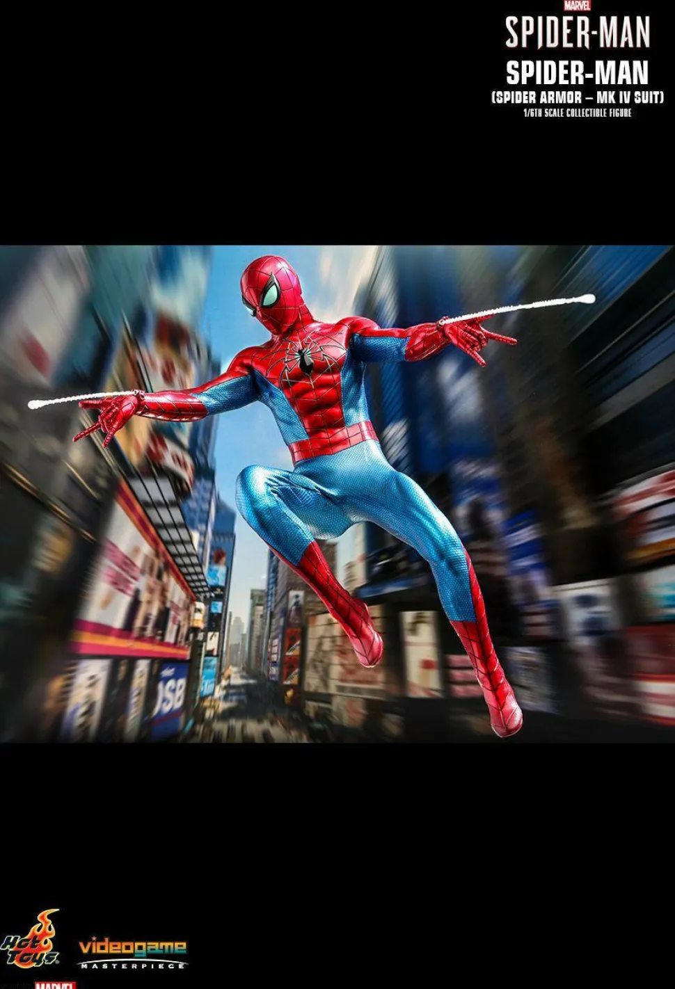 Marvel’s Spider-Man (2018) - Spider-Man MK IV Armour Suit 1/6th Scale Hot Toys Action Figure