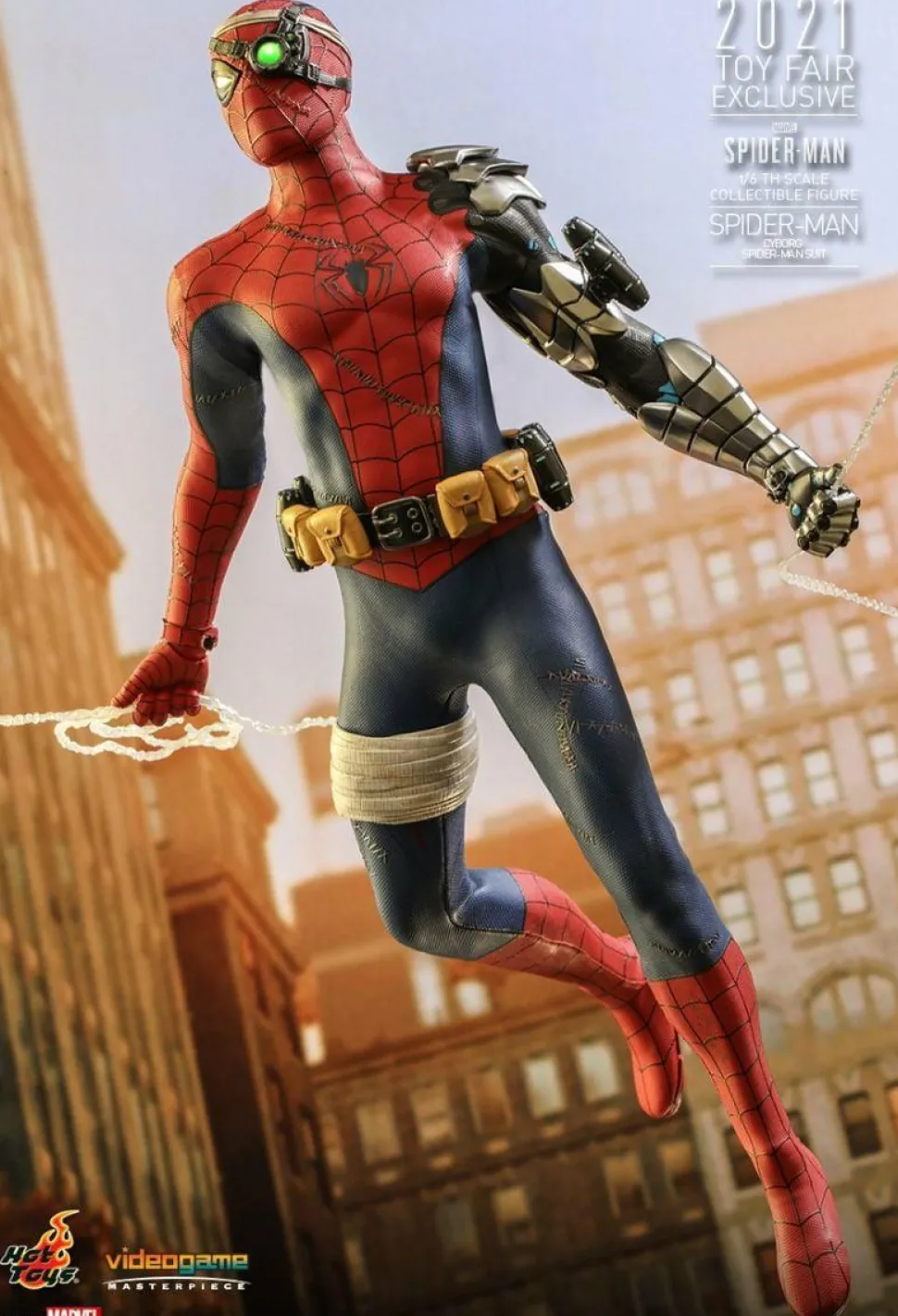 Marvel’s Spider-Man (2018) - Spider-Man in Cyborg Spider-Man Suit 1/6th Scale Hot Toys Action Figure (2021 Toy Fair Exclusive) (INT Sales Only)