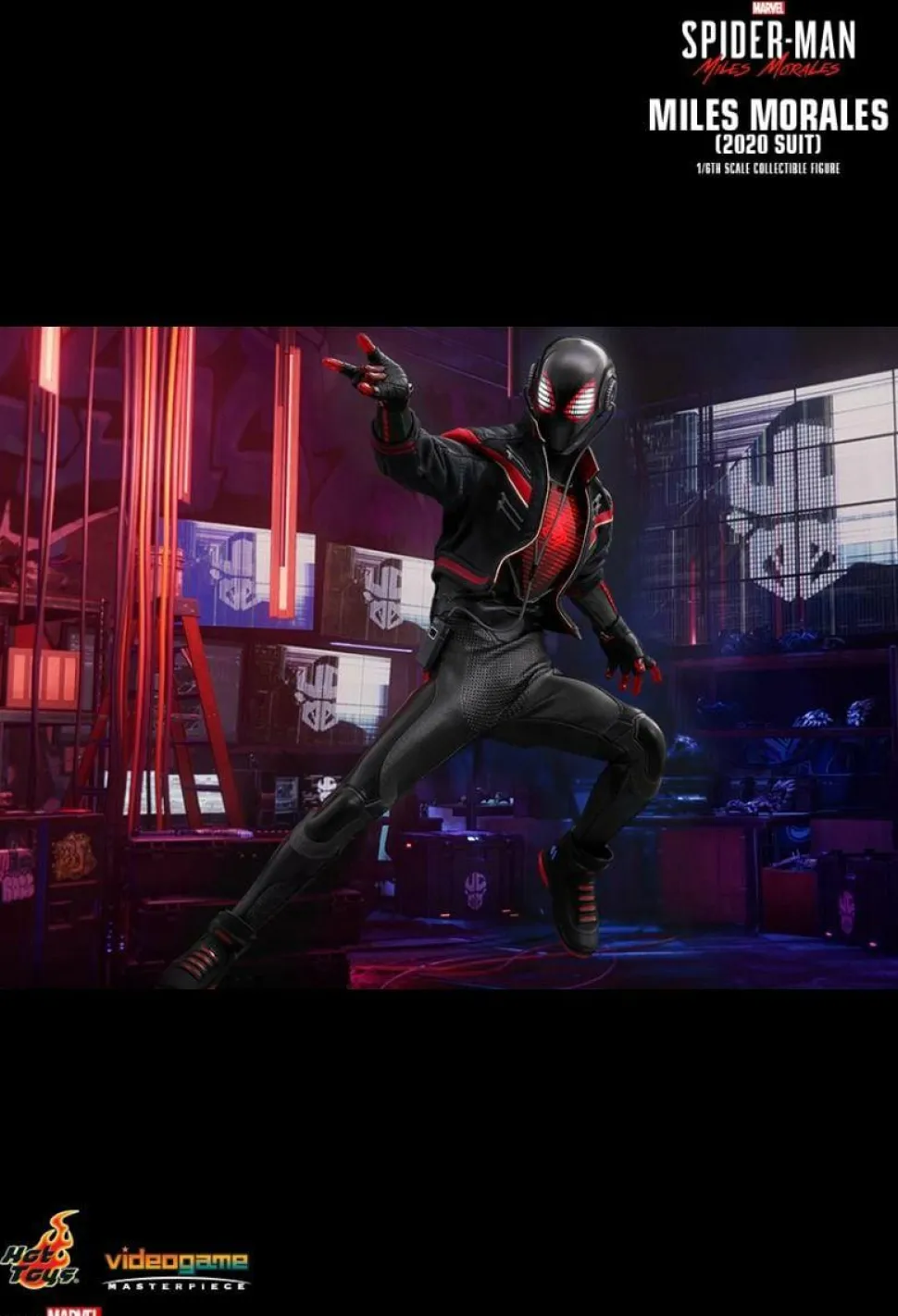 Marvel’s Spider-Man: Miles Morales - Miles Morales 2020 Suit 1/6th Scale Hot Toys Action Figure
