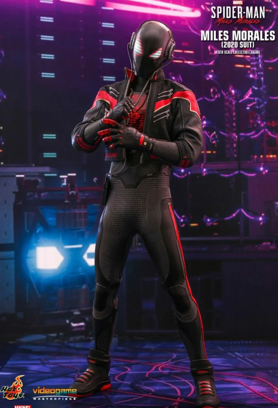 Marvel’s Spider-Man: Miles Morales - Miles Morales 2020 Suit 1/6th Scale Hot Toys Action Figure