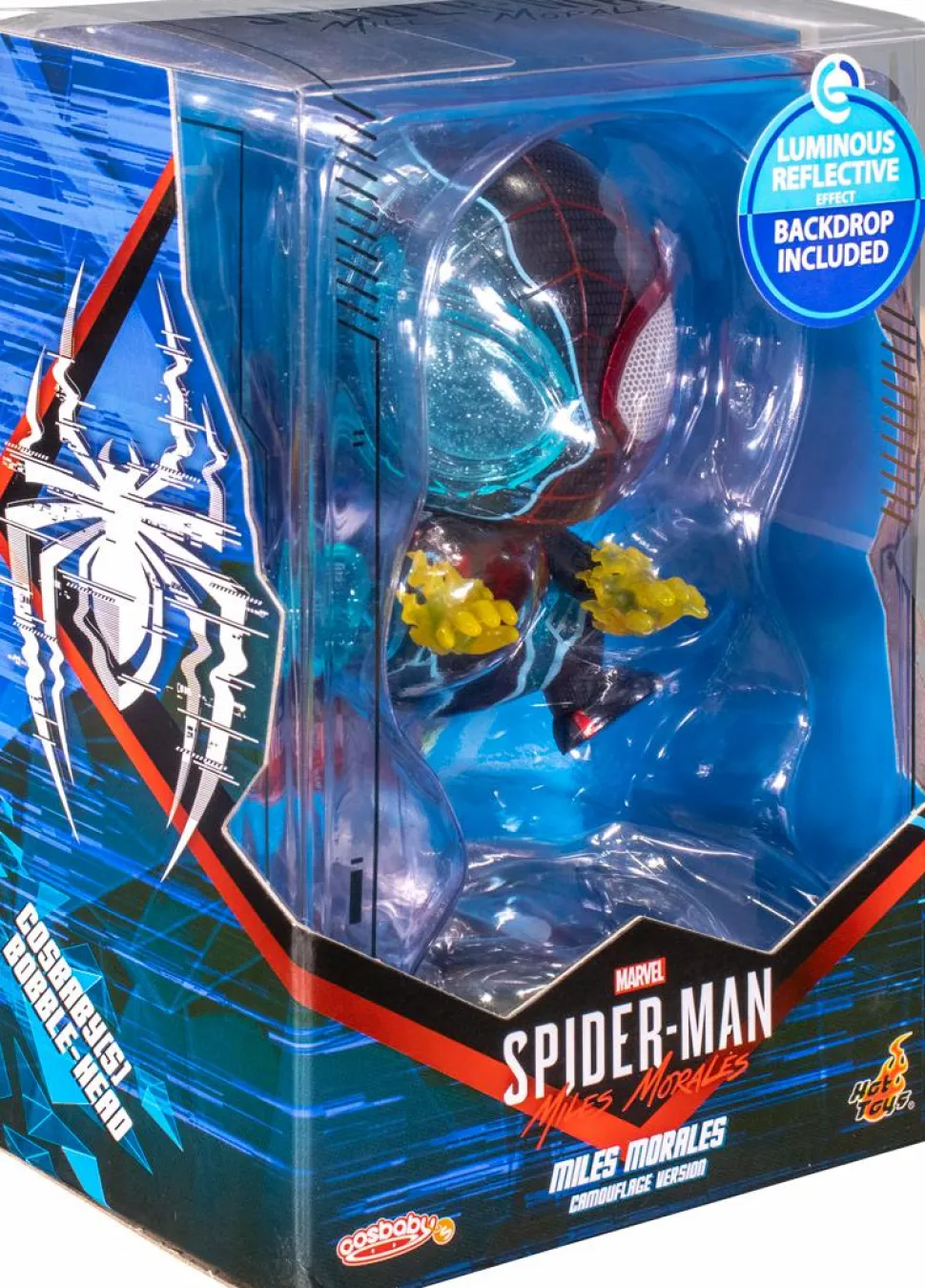 Marvel’s Spider-Man: Miles Morales - Miles Morales Camouflage Cosbaby (S) Hot Toys Figure