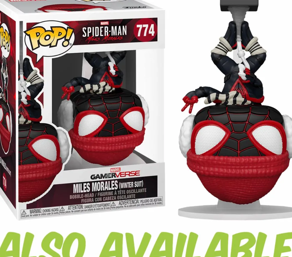 Marvel’s Spider-Man: Miles Morales - Miles Morales in Purple Reign Suit Pop! Vinyl Figure