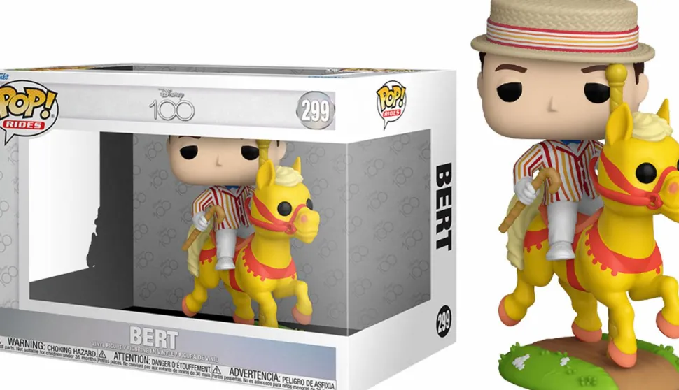 Mary Poppins (1964) - Bert Disney 100th Pop! Rides Vinyl Figure
