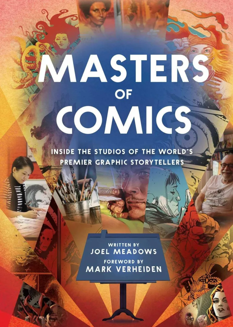 Masters of Comics by Joel Meadows Paperback Book