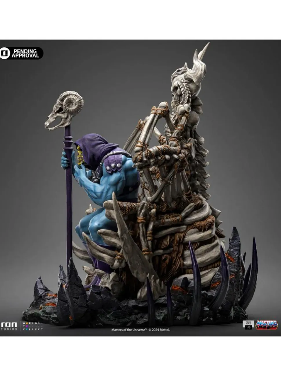 Masters of the Universe - Skeletor on Throne 10th Anniversary Prime Scale 1/3 Scale Statue