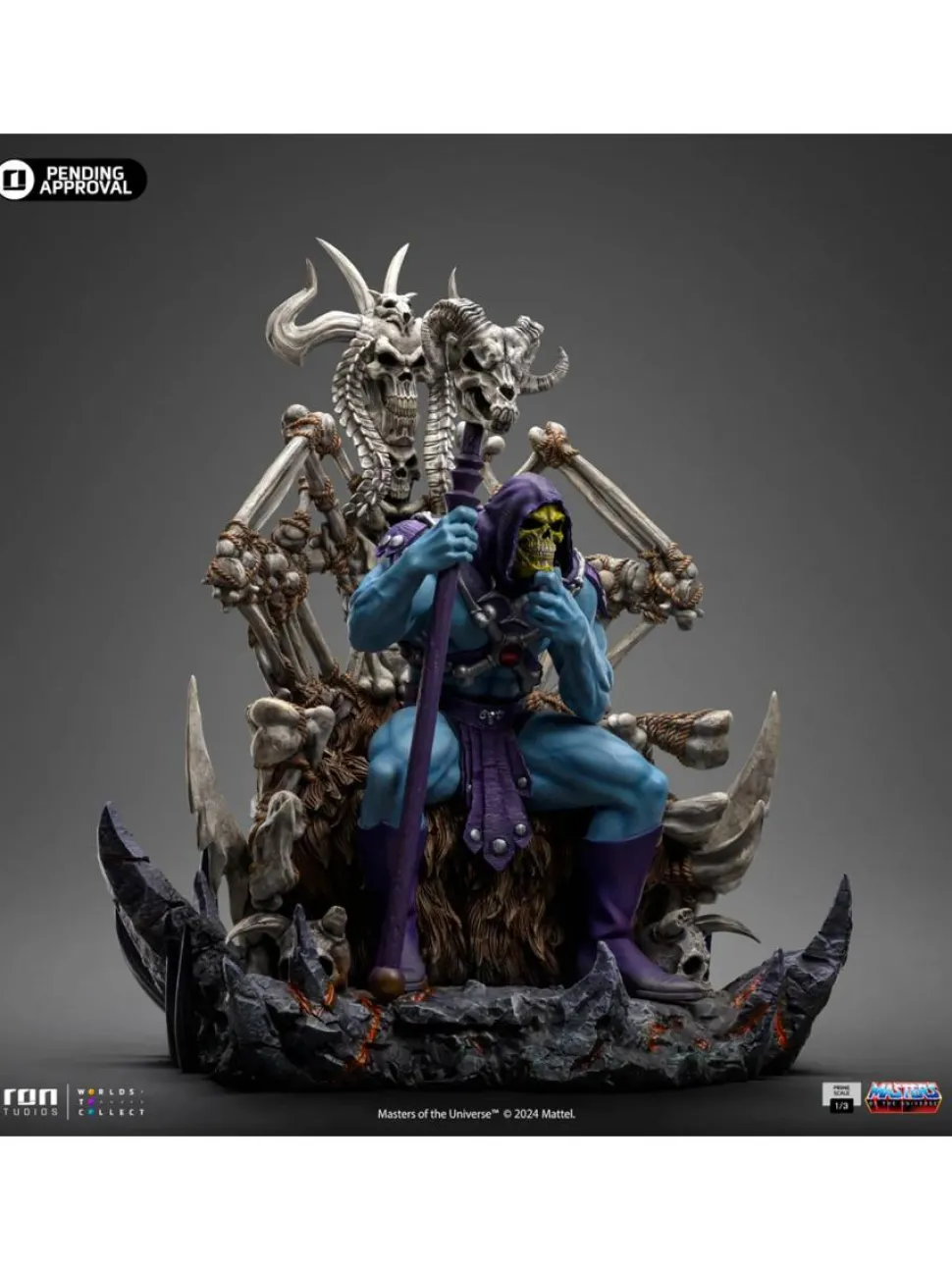 Masters of the Universe - Skeletor on Throne 10th Anniversary Prime Scale 1/3 Scale Statue