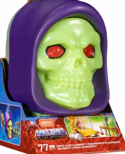 Masters of the Universe - Fisto Mini Action Figure with Cliff Climber Tools Skeletor Skull Case Construction Playset