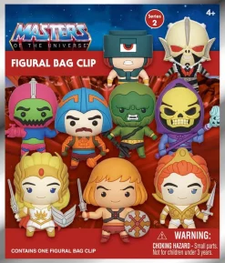 Masters of the Universe - Series 2 3D Figural Foam Bag Clip Blind Bag (Single Unit)