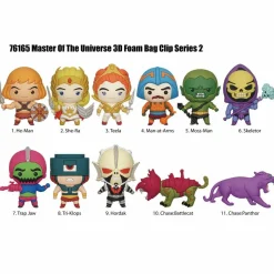 Masters of the Universe - Series 2 3D Figural Foam Bag Clip Blind Bag (Single Unit)