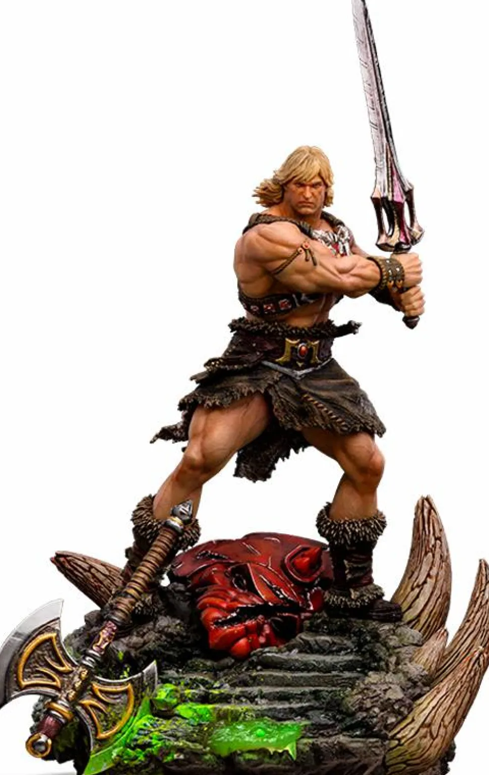 Masters of the Universe - He-Man Unleashed Deluxe 1/10th Scale Statue
