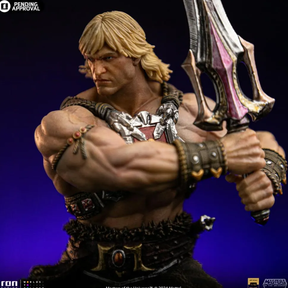 Masters of the Universe - He-Man Unleashed Deluxe 1/10th Scale Statue