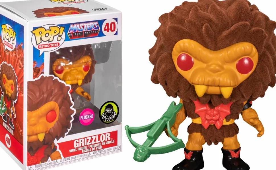 Masters of the Universe - Grizzlor Flocked Pop! Vinyl Figure (Popcultcha Exclusive)