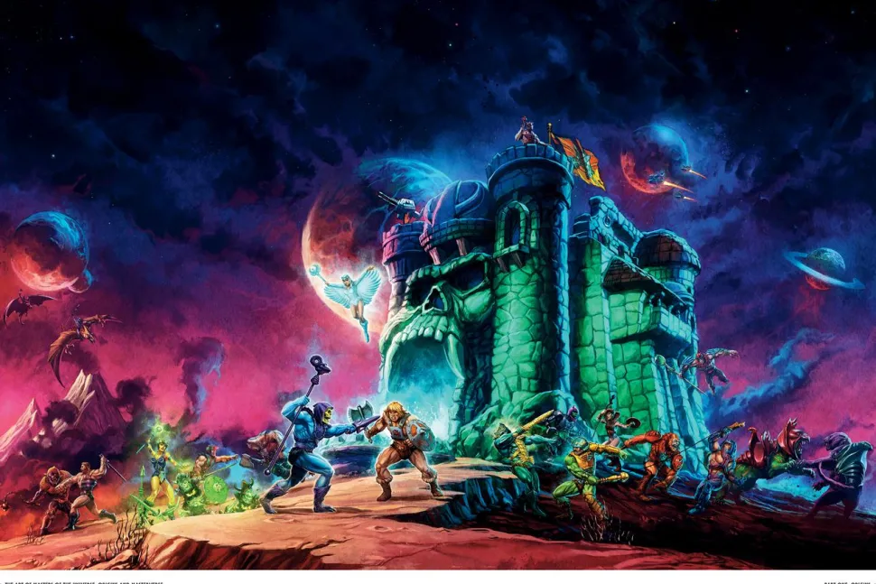 Masters of the Universe - The Art of Masters of the Universe: Origins and Masterverse Hardcover Book