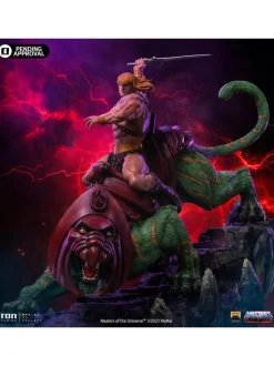Masters of the Universe - He-Man & Battle-Cat Deluxe 1/10th Scale Statue