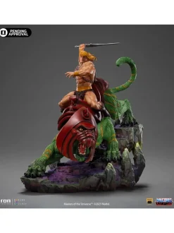Masters of the Universe - He-Man & Battle-Cat Deluxe 1/10th Scale Statue