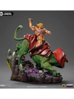 Masters of the Universe - He-Man & Battle-Cat Deluxe 1/10th Scale Statue