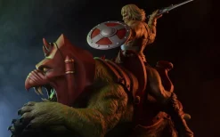 Masters of the Universe - He-Man & Battle Cat Classic Deluxe 23” Maquette Statue