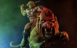 Masters of the Universe - He-Man & Battle Cat Classic Deluxe 23” Maquette Statue