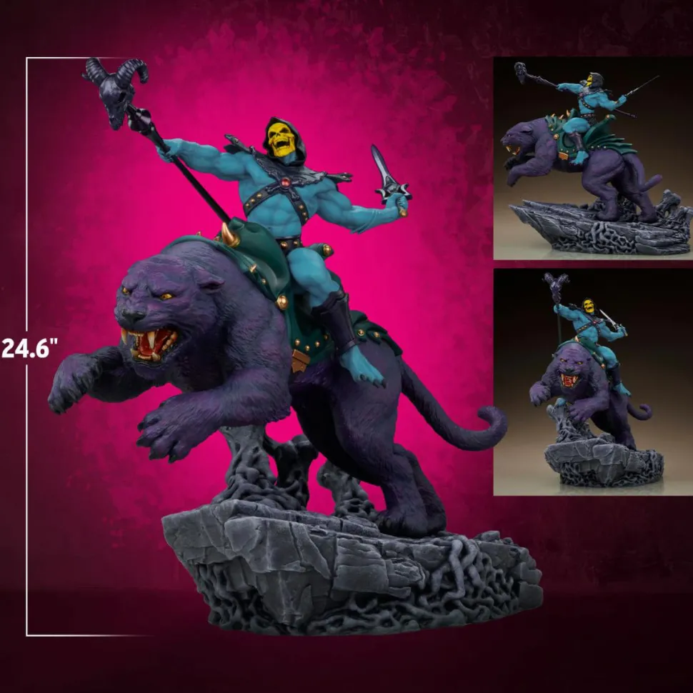 Masters of the Universe - Skeletor & Panthor 1/6th Scale Maquette Statue