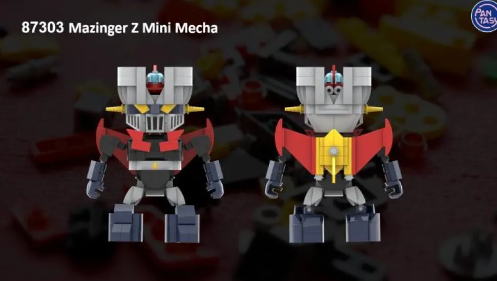 Mazinger Z - Mazinger Z Mini Mecha Building Block Construction Set (248 Pieces)
