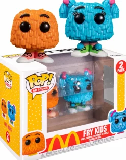 McDonald’s - Fry Kids Orange & Blue Pop! Vinyl Figure 2-Pack