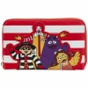McDonald’s - Ronald and Friends 4” Faux Leather Zip-Around Wallet