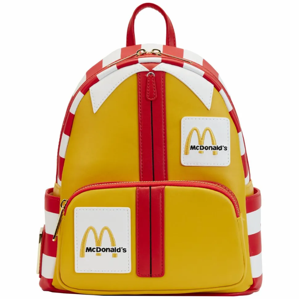 McDonald’s - Ronald McDonald Cosplay 10” Faux Leather Mini Backpack