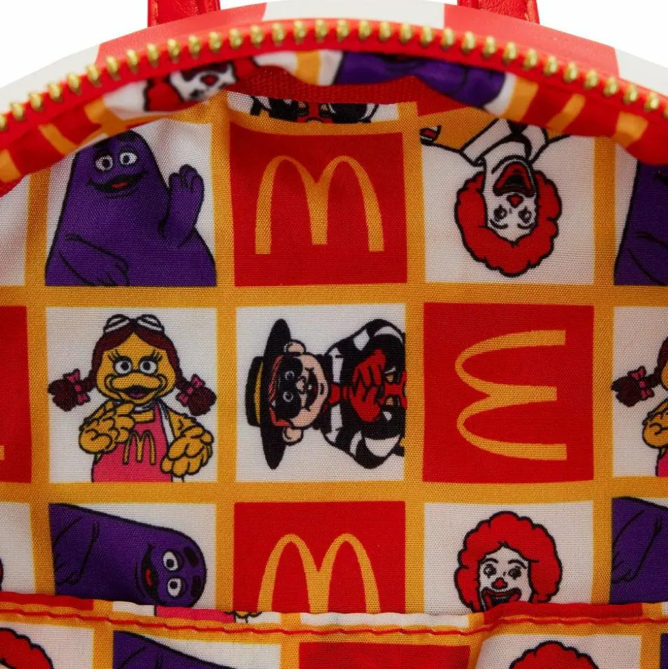 McDonald’s - Ronald McDonald Cosplay 10” Faux Leather Mini Backpack