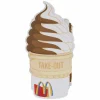 McDonald's - Soft Serve Ice Cream Cone 6" Faux Leather Card Holder