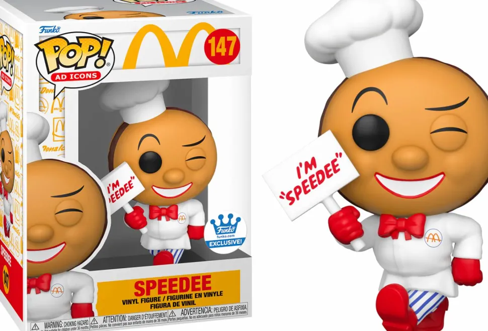 McDonald’s - Speedee Pop! Vinyl Figure (Funko / Popcultcha Exclusive)