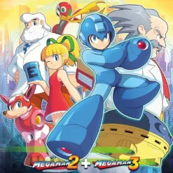 Mega Man - Mega Man 2 + 3 Original Video Game Soundtrack 2xLP Vinyl Record