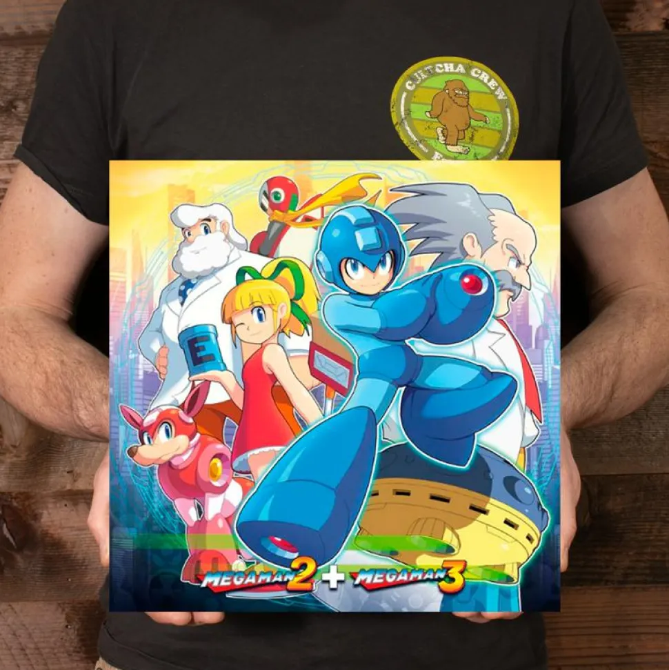 Mega Man - Mega Man 2 + 3 Original Video Game Soundtrack 2xLP Vinyl Record