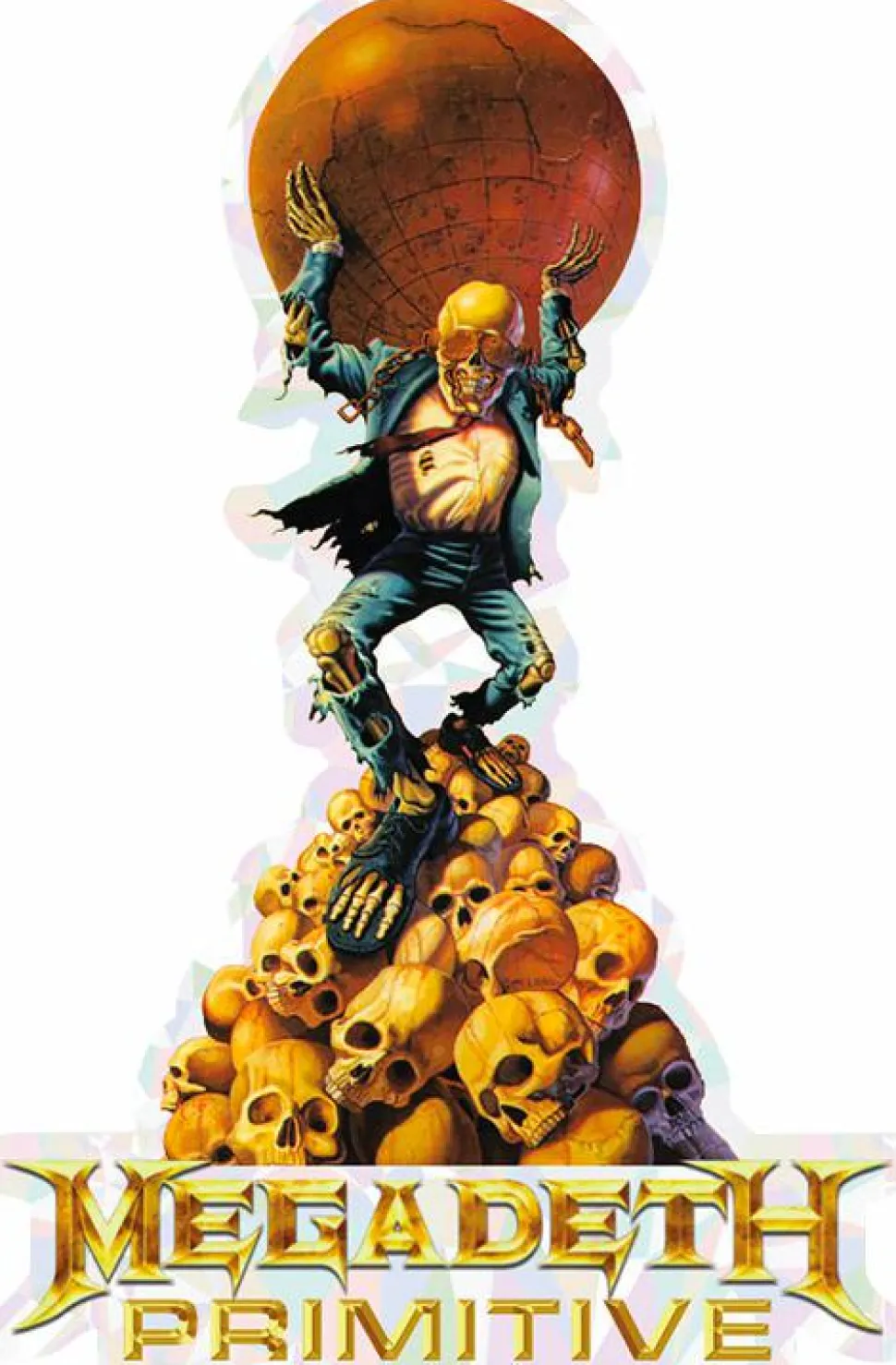 Megadeth - Megadeth x Primitive Worldwide Sticker