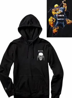 Megadeth - Megadeth x Primitive Dirty P Chains Black Sweatshirt Hoodie