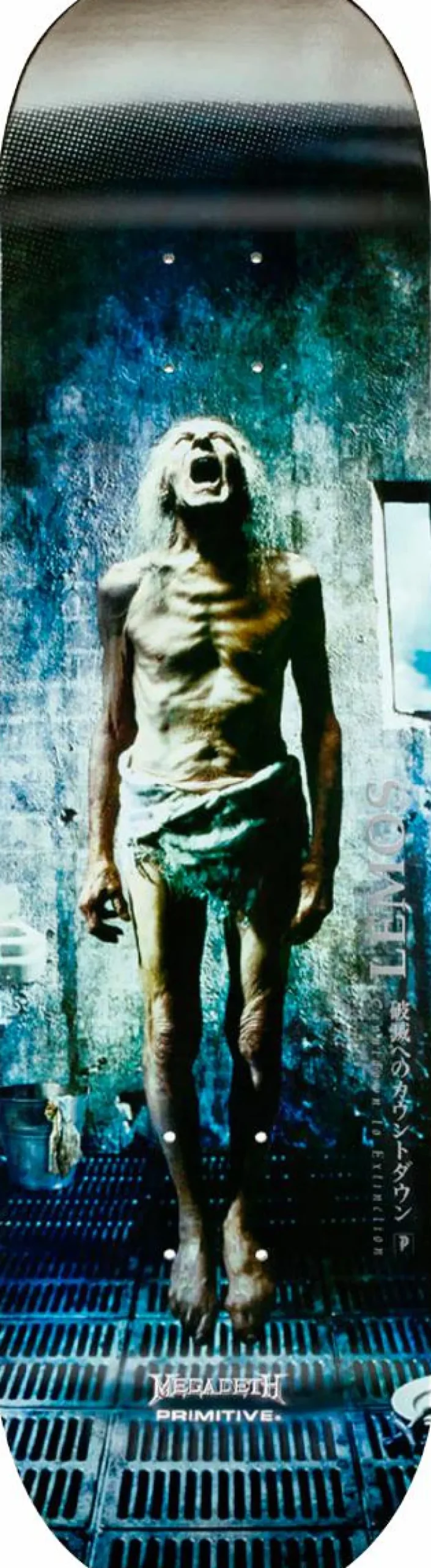 Megadeth - Megadeth x Primitive Countdown to Extinction Lemos 8.25” Skateboard Deck (Deck Only)