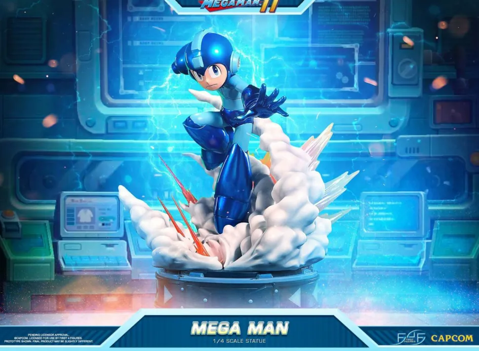 Megaman 11 - Megaman 1/4 Scale Statue