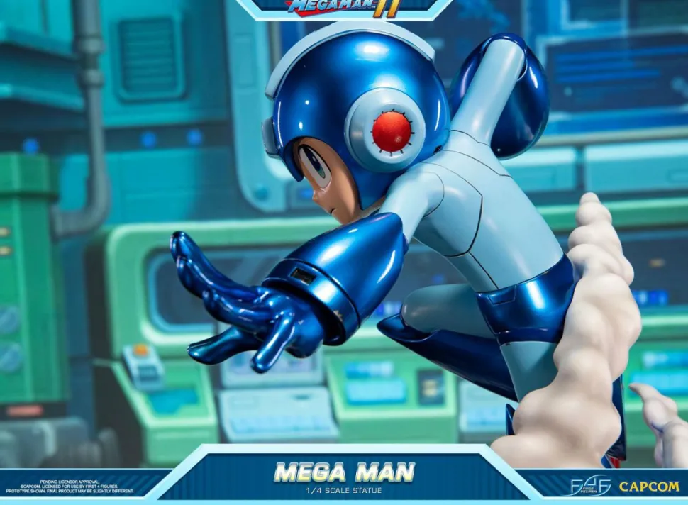 Megaman 11 - Megaman 1/4 Scale Statue