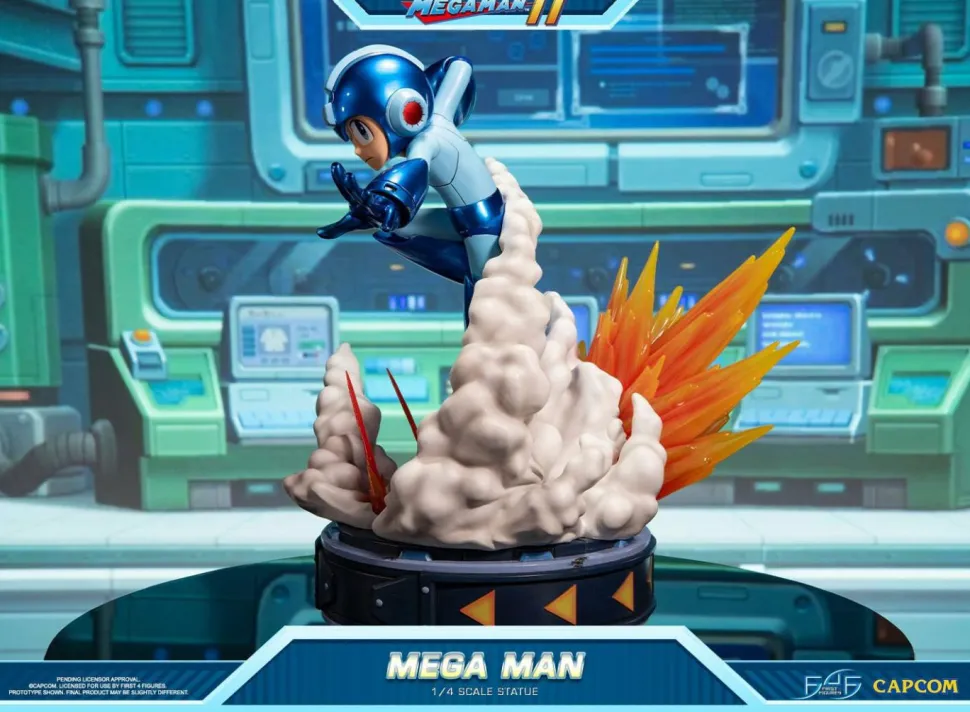 Megaman 11 - Megaman 1/4 Scale Statue