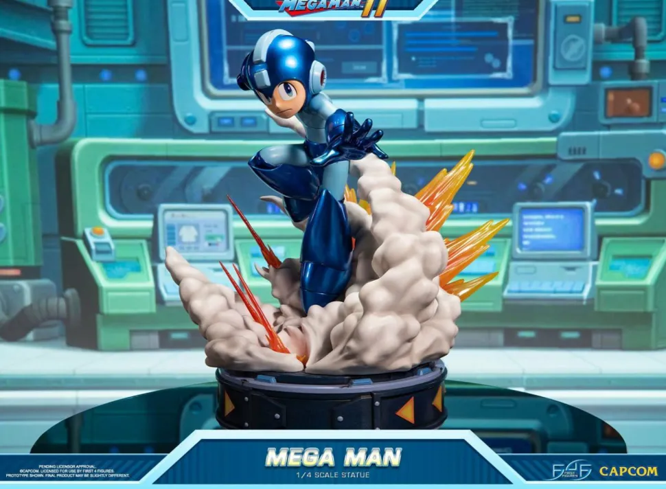 Megaman 11 - Megaman 1/4 Scale Statue