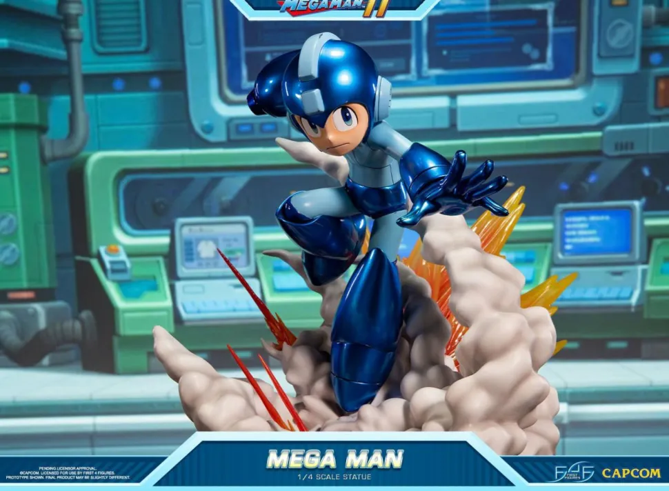 Megaman 11 - Megaman 1/4 Scale Statue