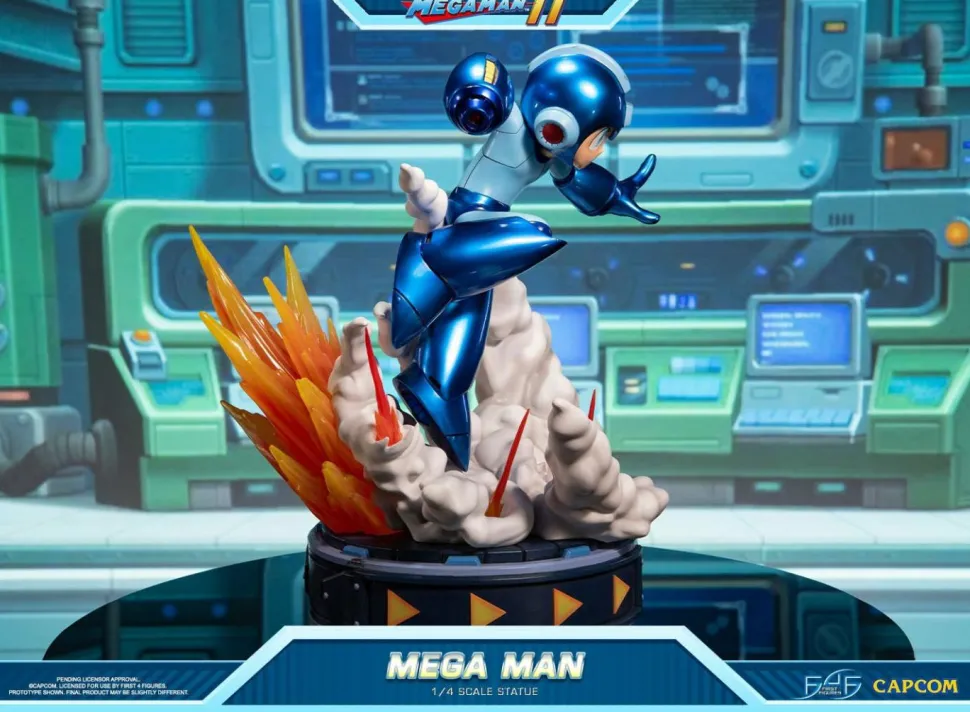 Megaman 11 - Megaman 1/4 Scale Statue