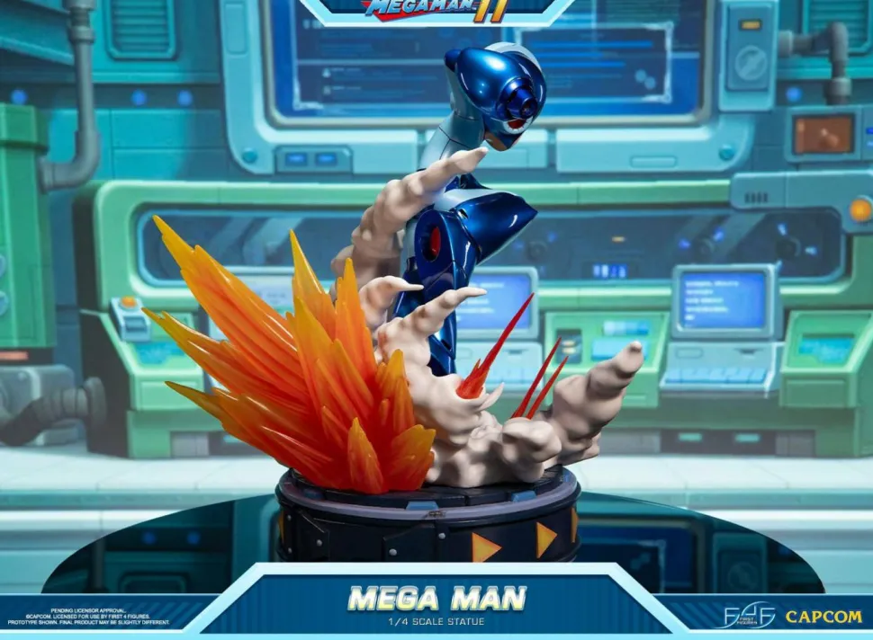 Megaman 11 - Megaman 1/4 Scale Statue